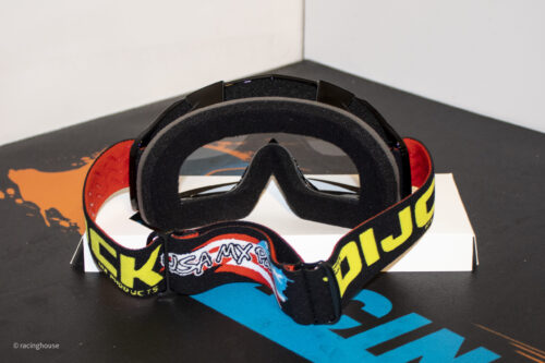 DIJCK MX Goggle BLACK + Clear Lens - Afbeelding 2