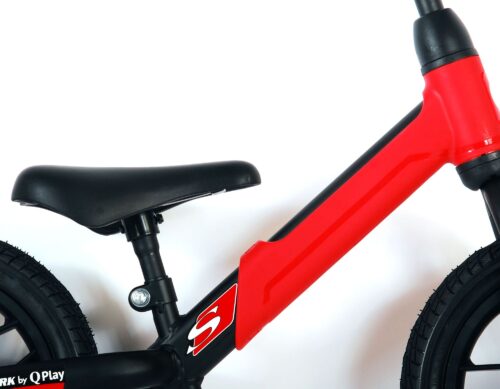 QPlay Spark Loopfiets - Jongens en Meisjes - 12 inch - Rood - Met Led Verlichting - Afbeelding 4