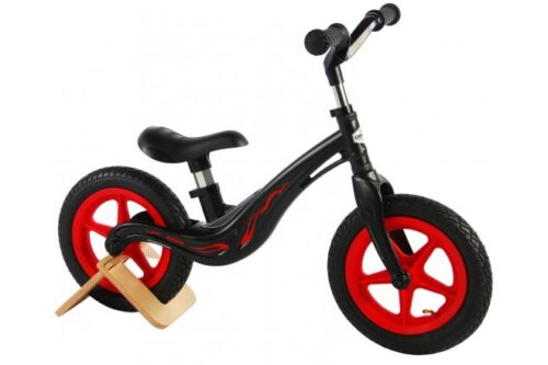 Volare Magnesium Loopfiets - Jongens en Meisjes - 12 inch - Zwart