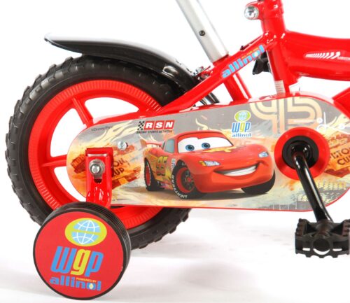 volare Disney Cars kinderfiets- jongens- 10 inch - Afbeelding 3