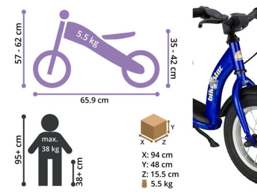 Bikestar Loopfiets - Afbeelding 2
