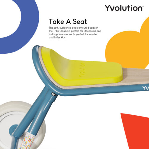 YVOLUTION- BLAUWE DRIEWIELER - Afbeelding 6