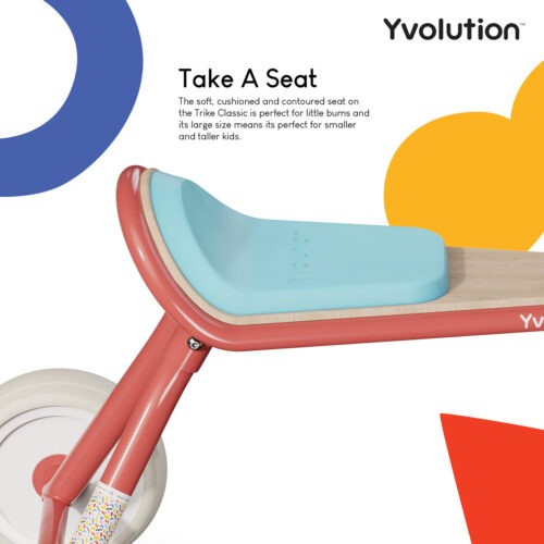 YVOLUTION- RODE DRIEWIELER - Afbeelding 5