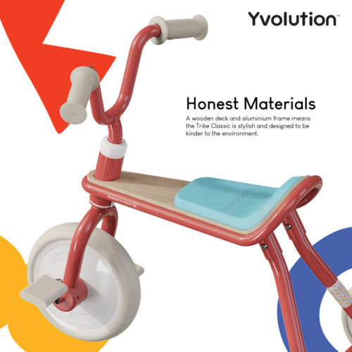 YVOLUTION- RODE DRIEWIELER - Afbeelding 6