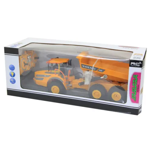 BESTUURARE (RC) DUMP TRUCK VOLVO A40G SCHAAL 1:20 - Afbeelding 3