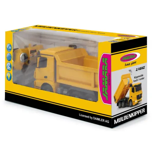 BESTUURBARE (RC) DUMP TRUCK MERCEDES-BENZ AROCS SCHAAL 1:26 - Afbeelding 3