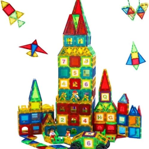 Magplayer - Magnetisch speelgoed - 103 delige set- Magnetische bouwstenen - Magnetische tegels - Constructie speelgoed