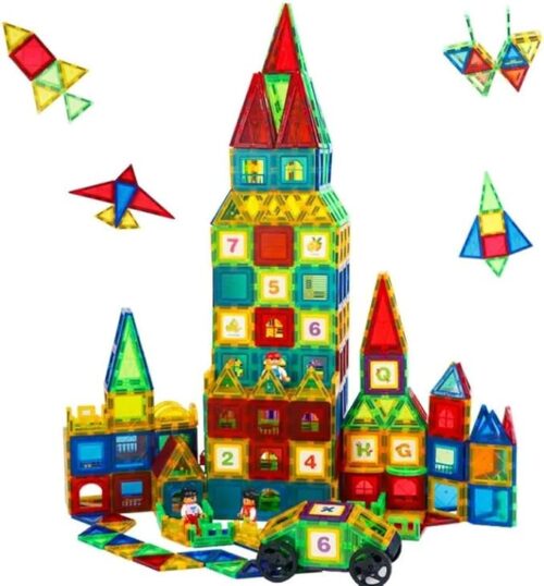 Magplayer - Magnetisch speelgoed - 103 delige set- Magnetische bouwstenen - Magnetische tegels - Constructie speelgoed
