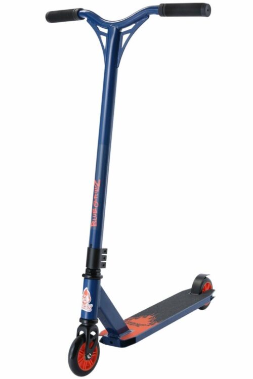 Step / Stuntstep BLUE GORILLAZ Freestyle Jump alu stuntstep 100mm First Tricks blauw
