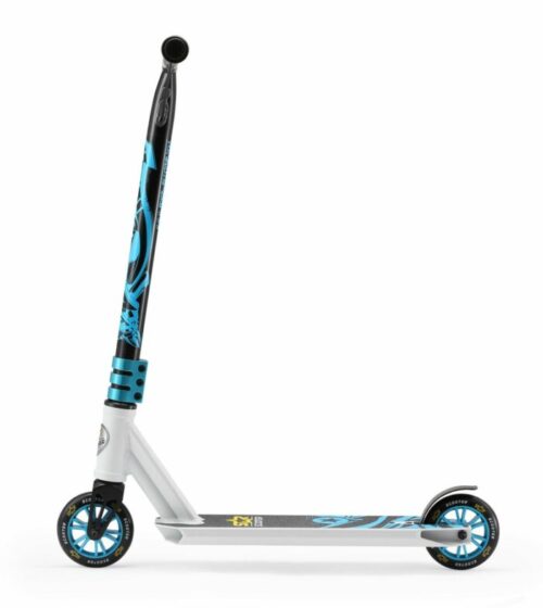 STEP / STUNTSTEP STAR SCOOTER FREESTYLE alu STUNTSTEP 110MM MINI WIT / BLAUW - Afbeelding 3
